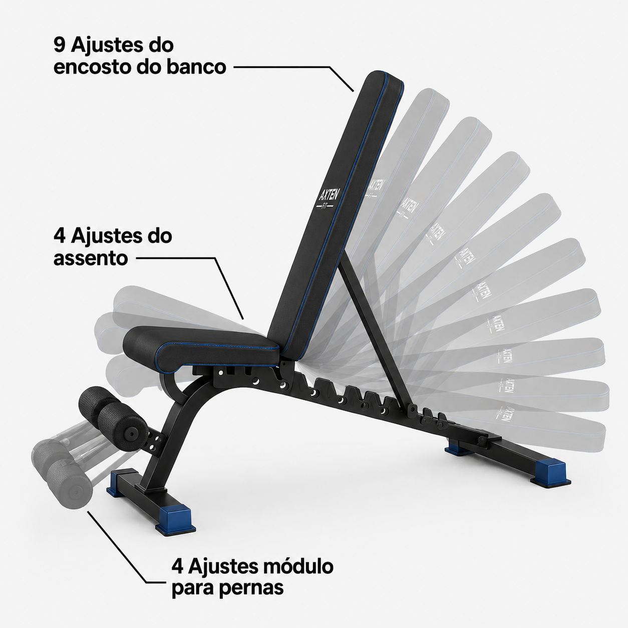 Banco Ajustável - Axten Fit™